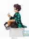 Kimetsu no Yaiba Perching Tanjiro (Comiendo un Onigiri)
